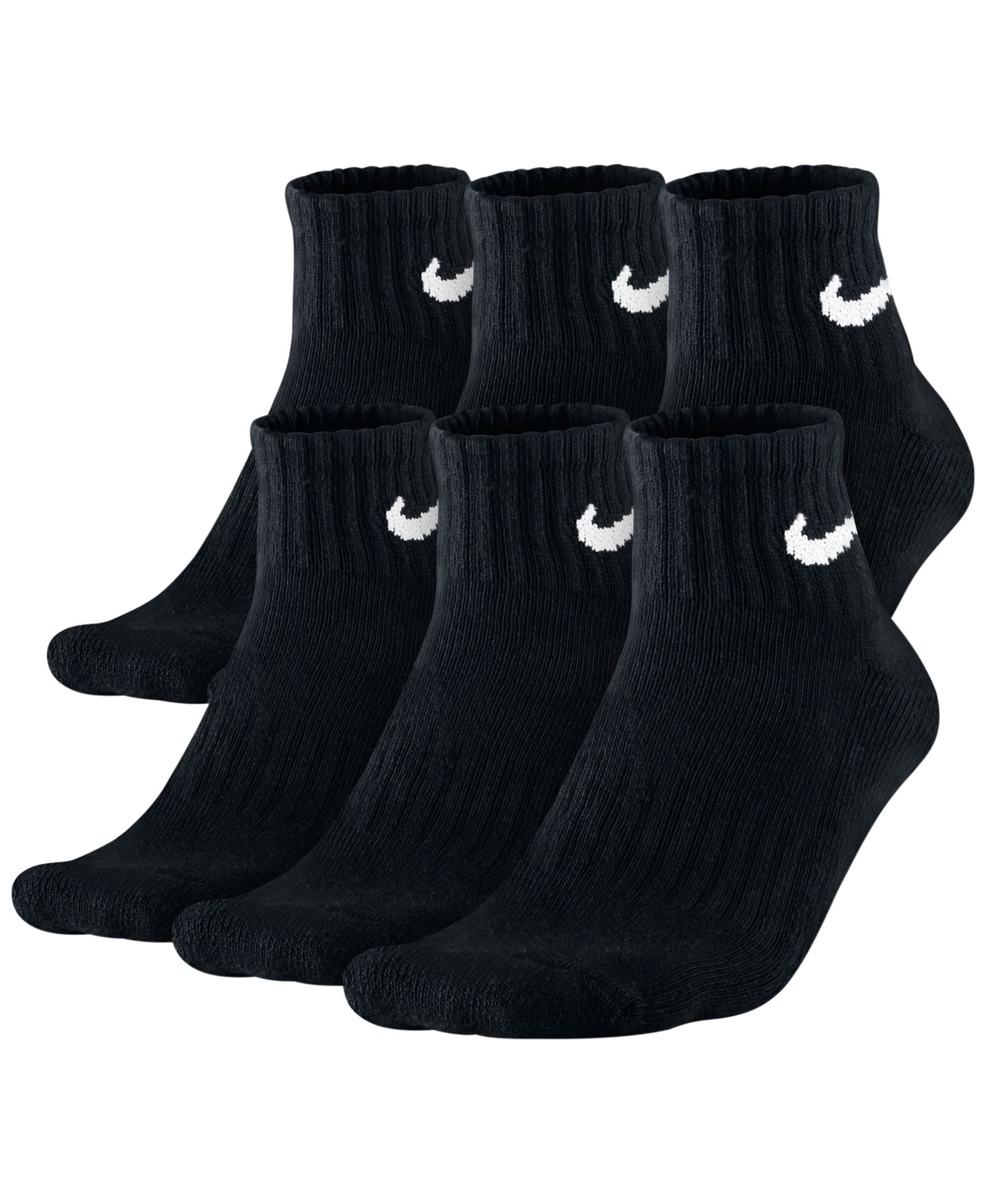 Nike Unisex Ankle Socks, 6-Pack