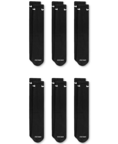 Nike Унисекс тренировочные носки Everyday Plus Cushioned, упаковка 6 шт.