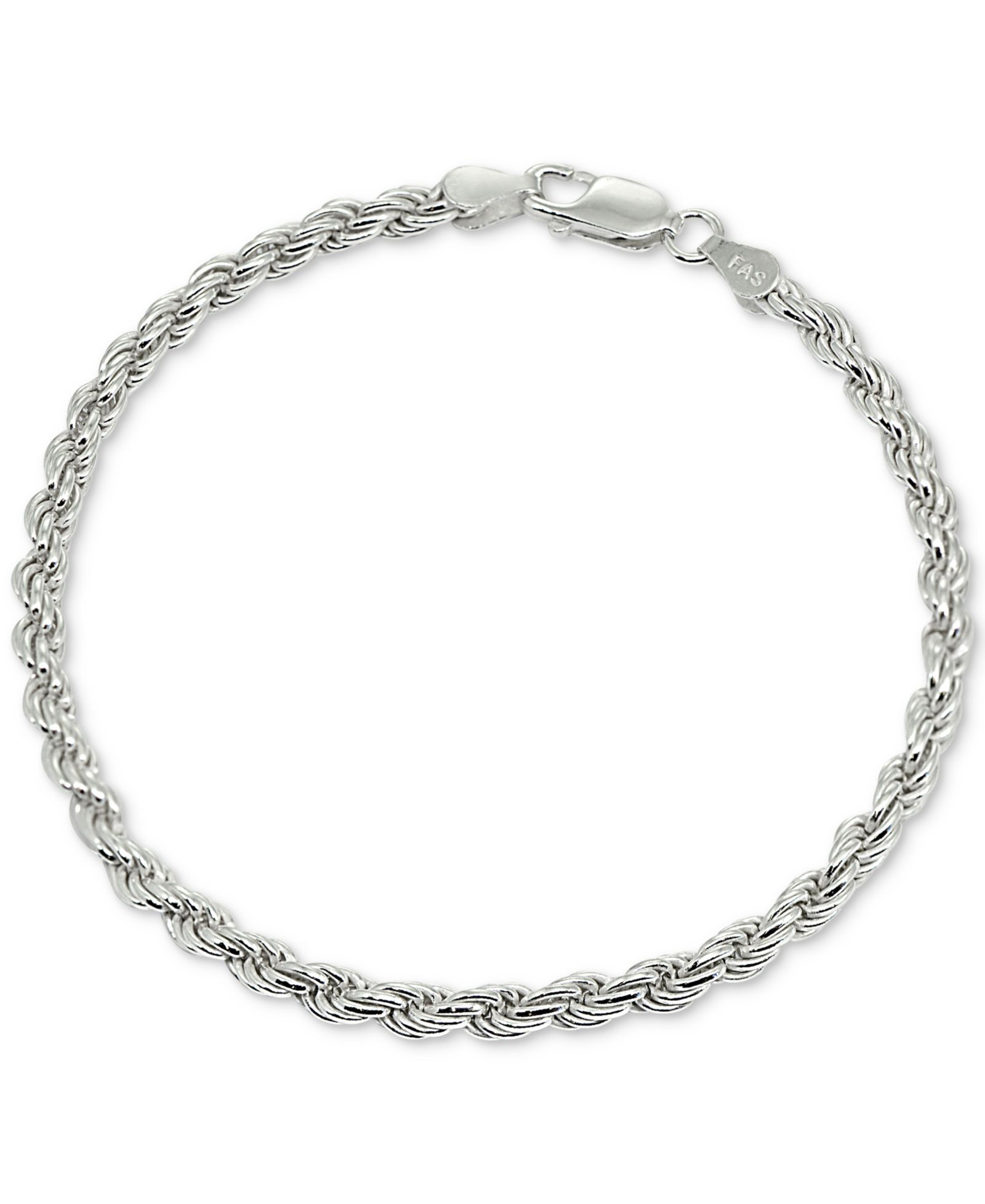 Серебряный браслет Giani Bernini Rope