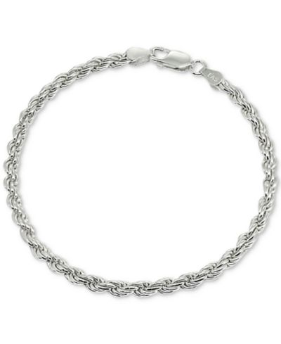 Серебряный браслет Giani Bernini Rope