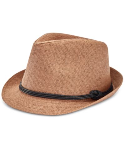 Levi's® Men's Paper Straw Vintage-Inspired Fedora Hat