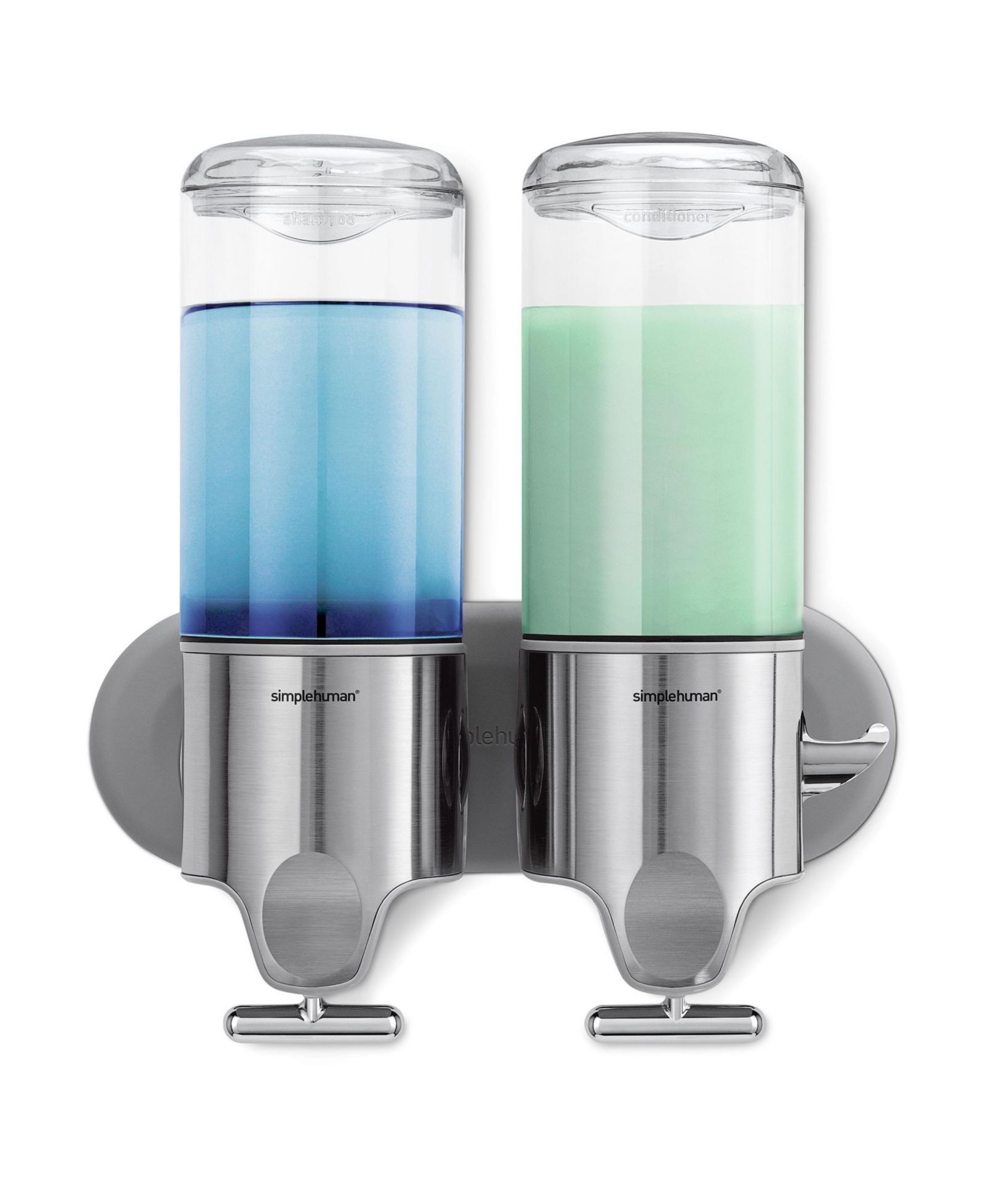 Simplehuman Double Wall Mount Pump Shower Soap Dispenser