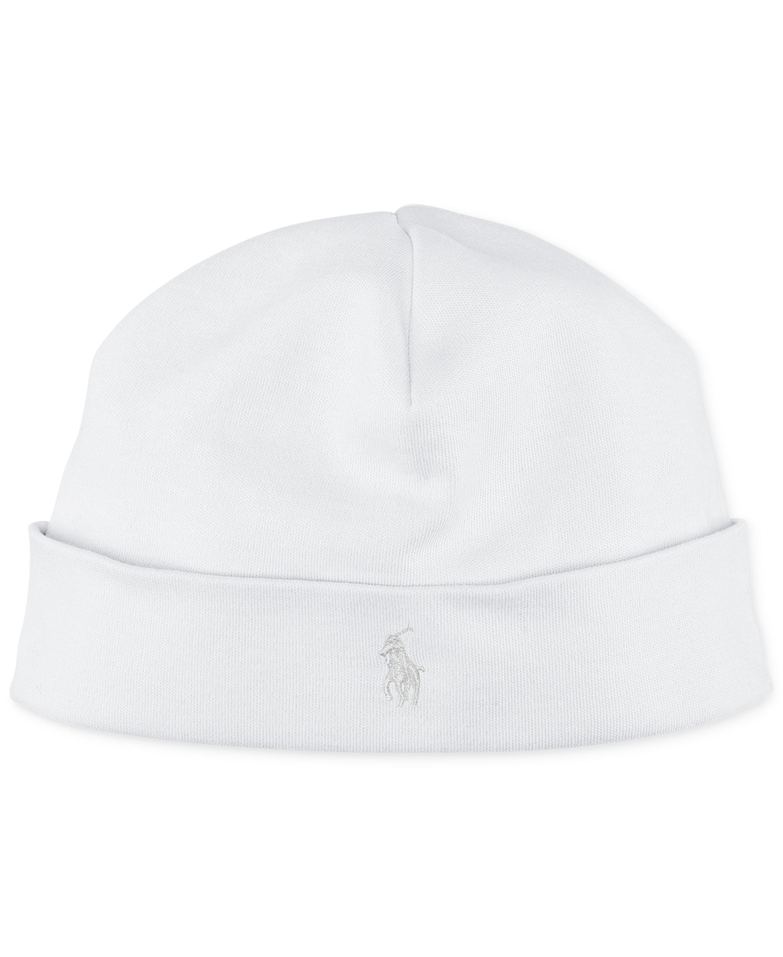 Хлопковая шапка Polo Ralph Lauren для новорожденных