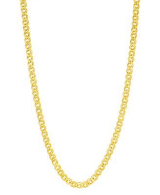 Цепочка-ожерелье Macy's 22" Nonna Link (3-3/4mm) в 14k Gold