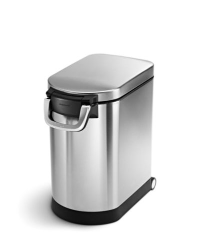 Контейнер для корма домашних животных Simplehuman со съемной лопаткой
