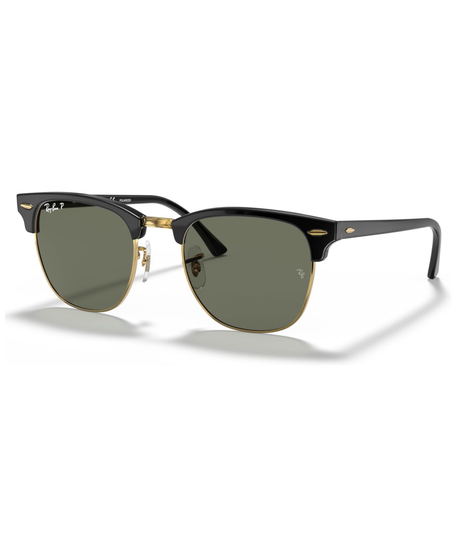 Ray-Ban Men's Polarized Club Master Sunglasses, RB3016