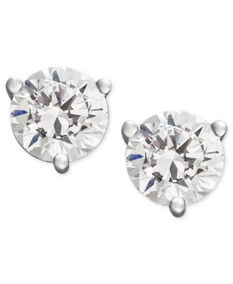 Серьги-гвоздики с бриллиантами Certified Near Colorless, 18k White Gold или Gold (1/4 ct. t.w.)