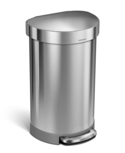 Полукруглая кухонная корзина для мусора Simplehuman, 45 литров