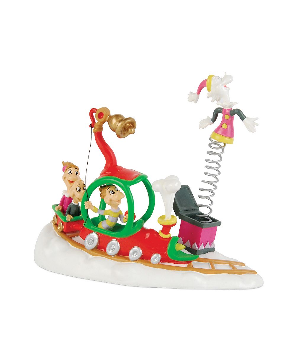 Department 56 коллекционная фигурка Grinch Village Who's with Toys