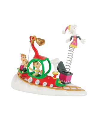 Department 56 коллекционная фигурка Grinch Village Who's with Toys