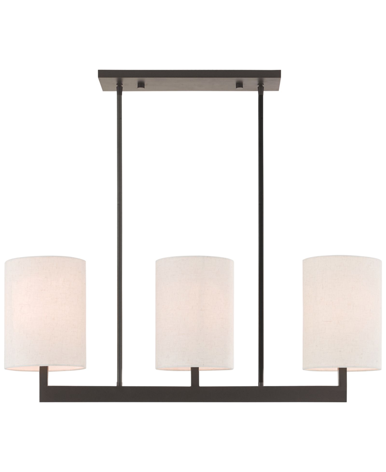Livex Hayworth 3-Light Linear Chandelier