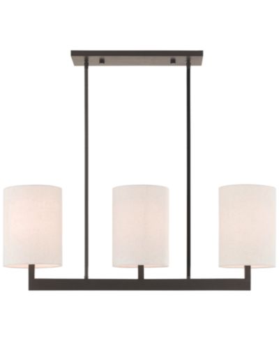 Линейная люстра Livex Hayworth 3-Light
