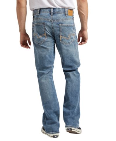 Мужские джинсы Silver Jeans Co. Craig Classic-Fit Bootcut Stretch