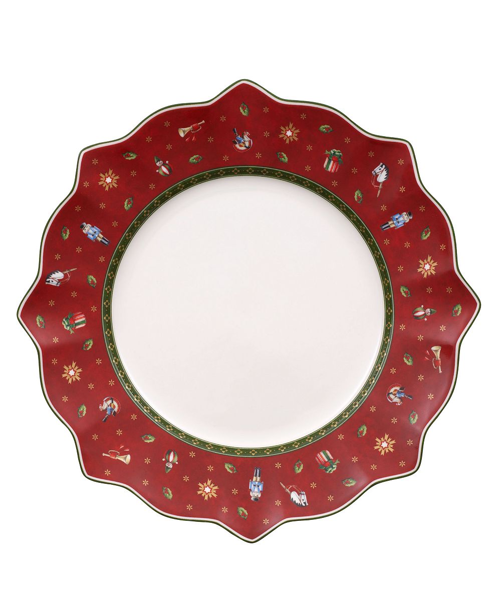 Villeroy & Boch Красная обеденная тарелка Toy's Delight