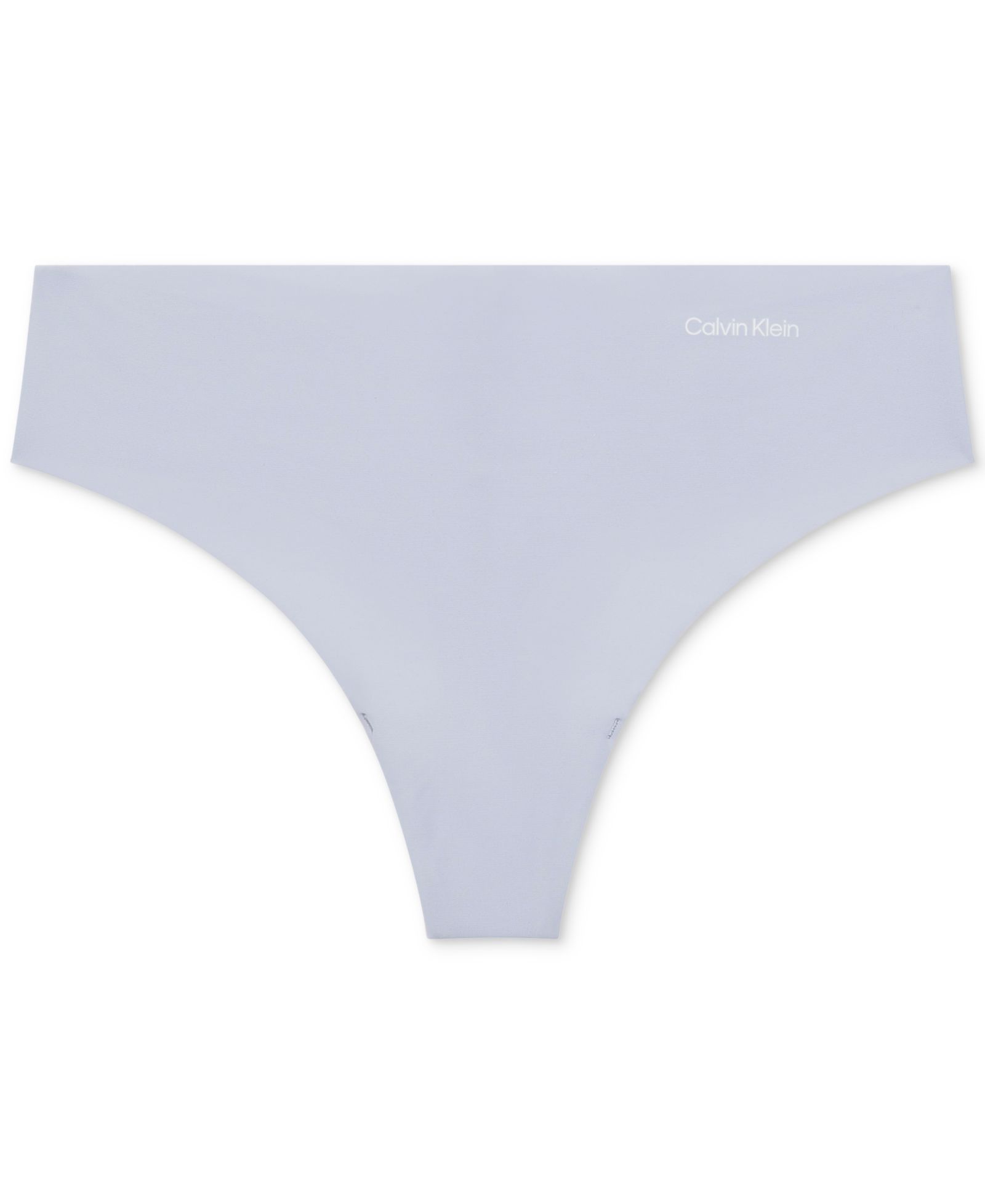Calvin Klein Women's Invisibles Microfiber Stretch Thong Underwear D3428