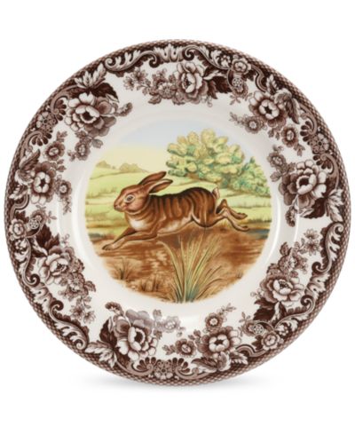 Spode Woodland Rabbit обеденная тарелка