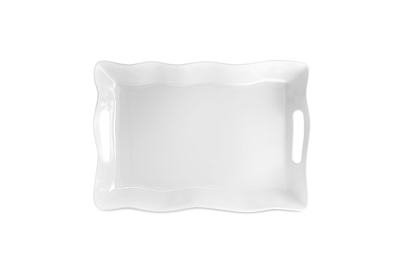 Прямоугольный поднос Q Squared Ruffle из меламина