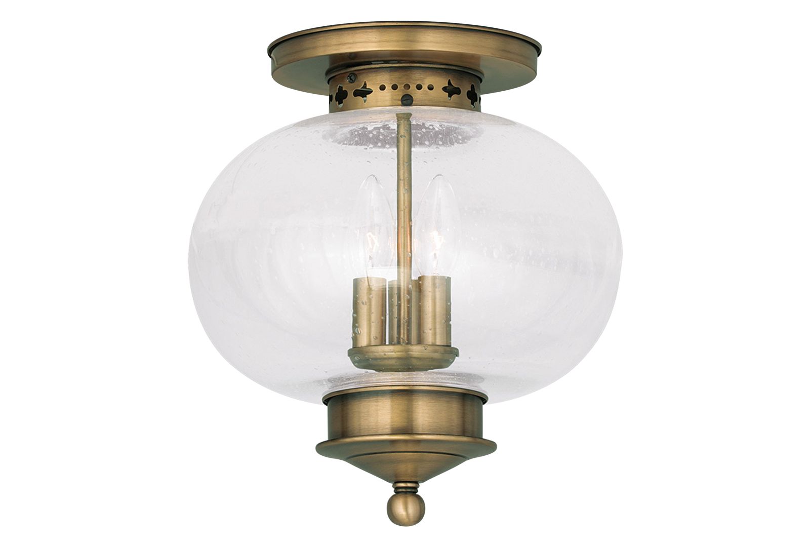Livex Harbor 3-Light Flush Mount