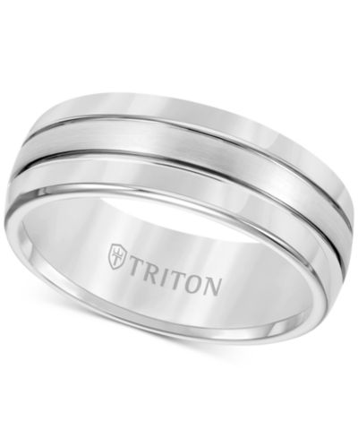 Мужское кольцо Triton из карбида вольфрама, обручальное кольцо Comfort Fit (8mm)