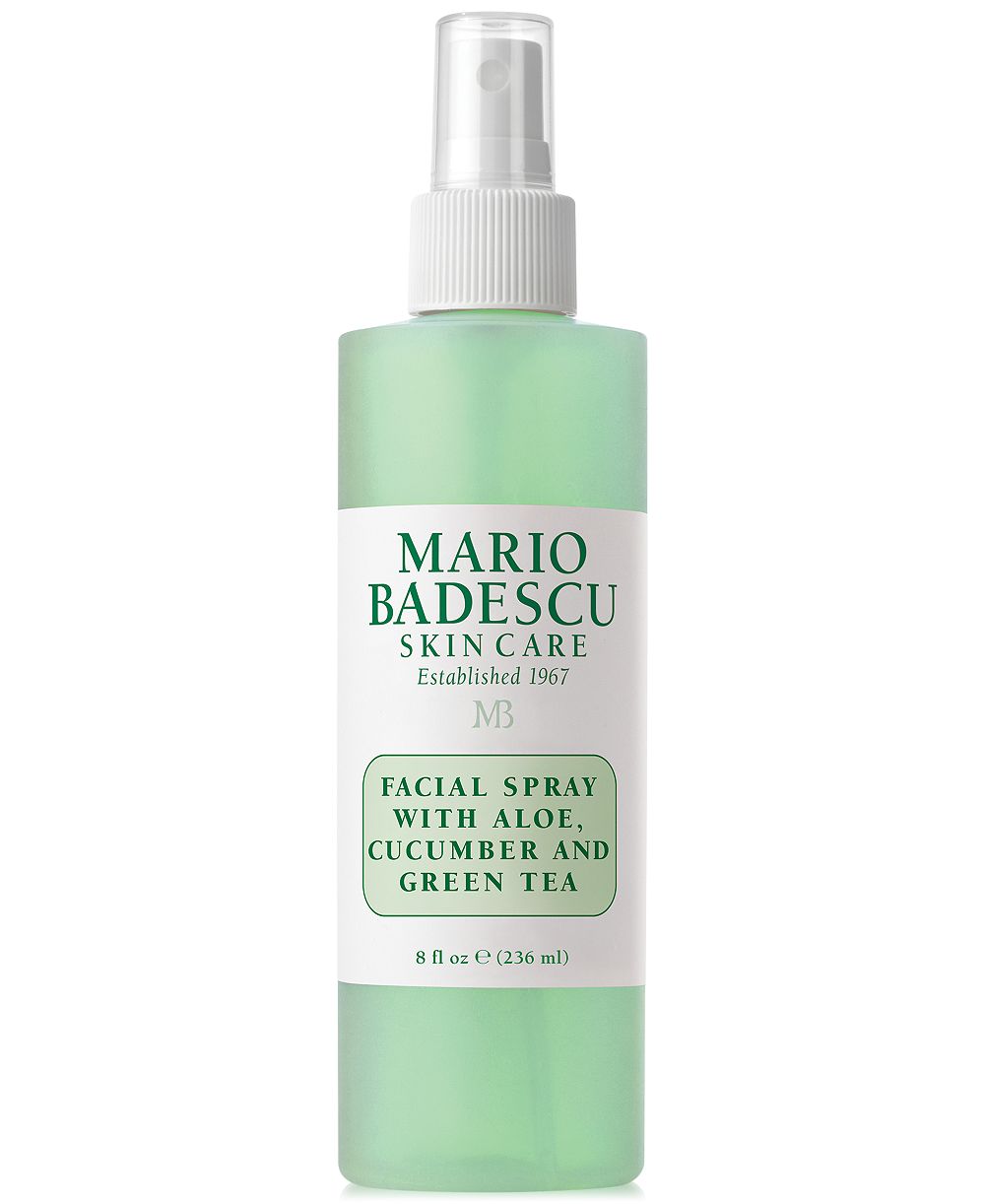 Спрей для лица Mario Badescu Facial Spray With Aloe, Cucumber & Green Tea, 8-oz.
