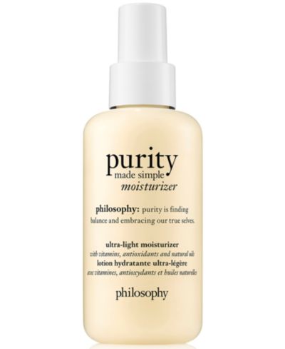 Ультралегкий увлажняющий крем philosophy Purity Made Simple, 4.7 oz.