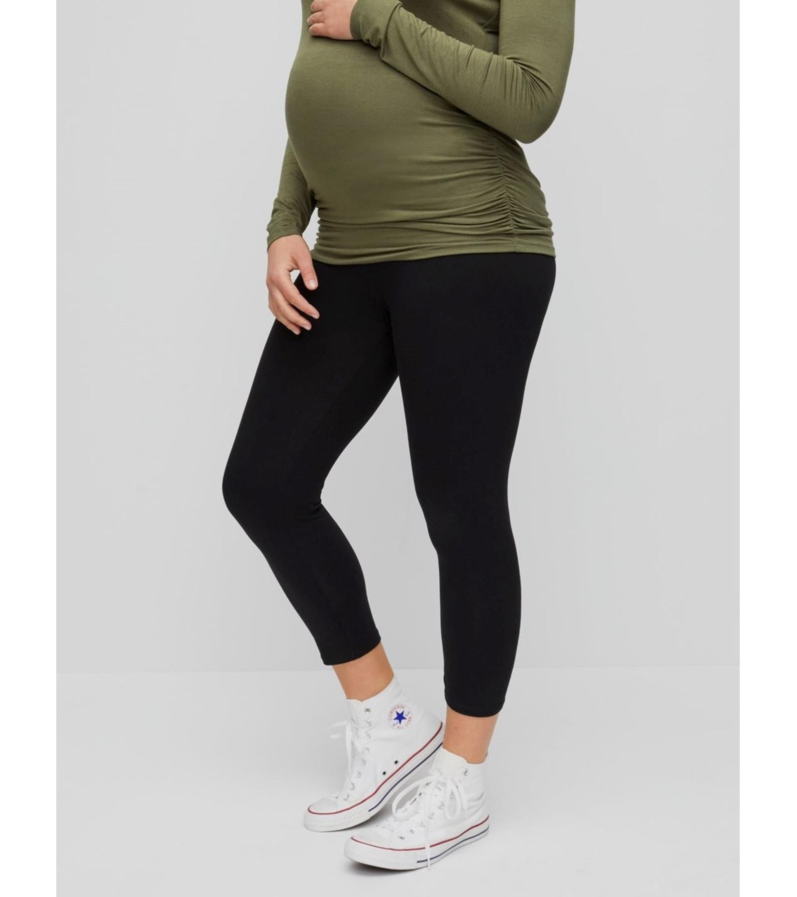 Материнские леггинсы Motherhood Maternity Basic Secret Fit Belly Crop