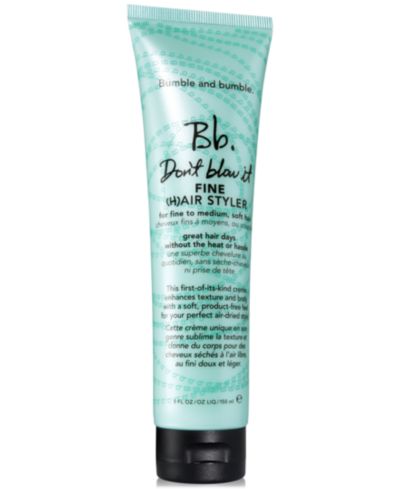 Стайлинг для волос Bumble and Bumble Don't Blow It Fine Hair Styler 5 oz.