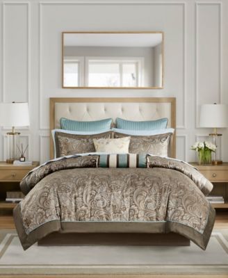 Madison Park Adeline 12-Pc. Comforter Set, California King