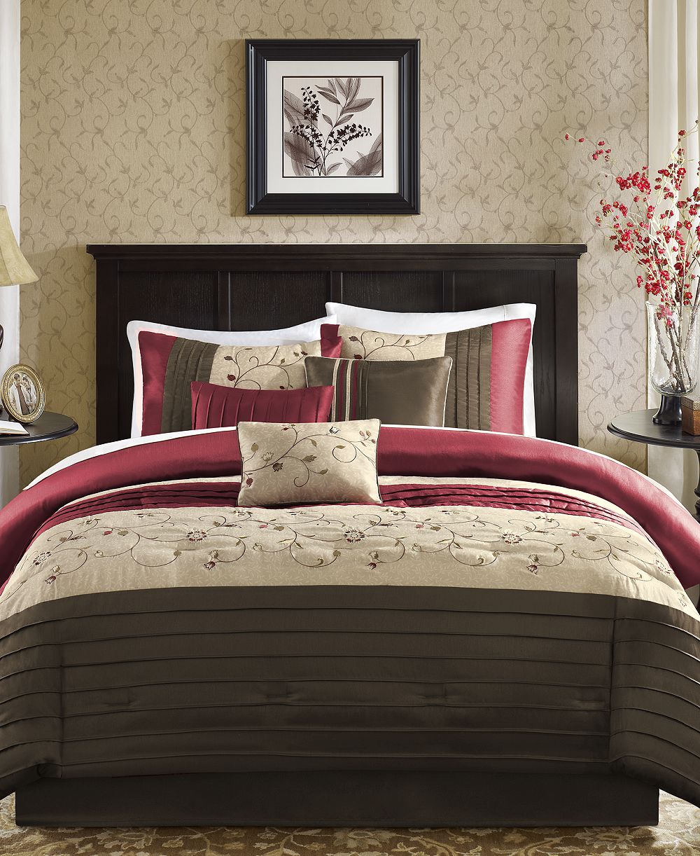 Madison Park Serene 7-Pc. Comforter Set, King