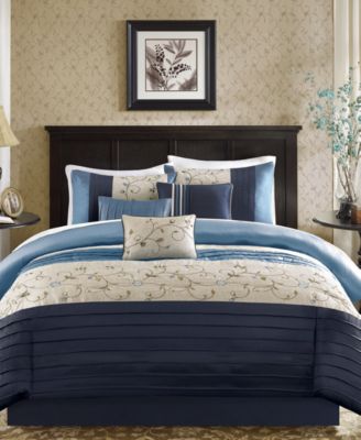 Madison Park Serene 7-Pc. Comforter Set, California King