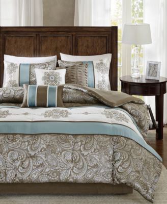 Madison Park Caroline 7-Pc. Comforter Set, Queen
