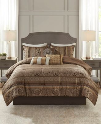 Madison Park Bellagio Jacquard 7-Pc. Comforter Set, King