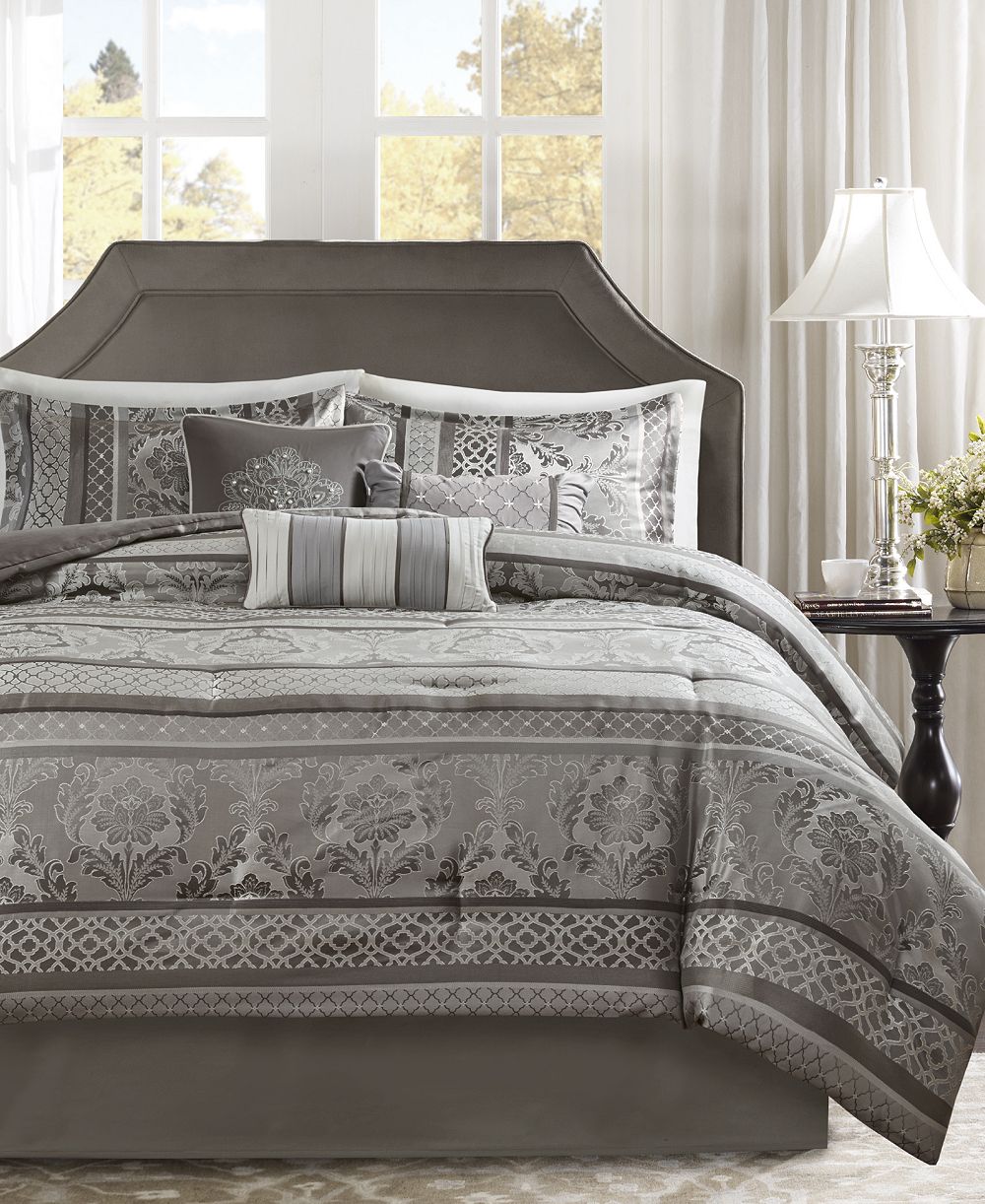 Madison Park Bellagio Jacquard 7-Pc. Comforter Set, King