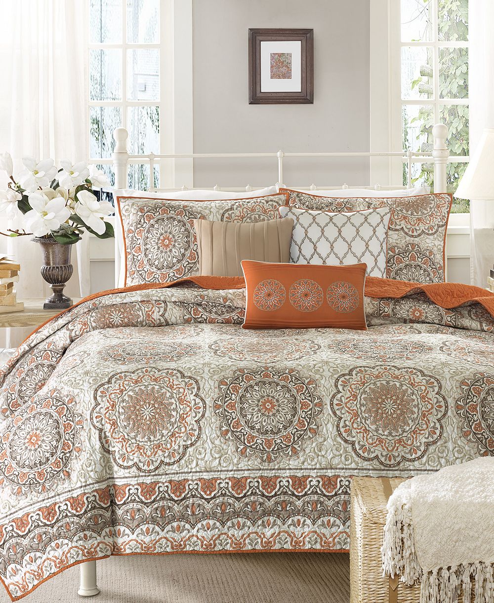 Madison Park Tangiers 6-Pc. Quilt Set, King/California King