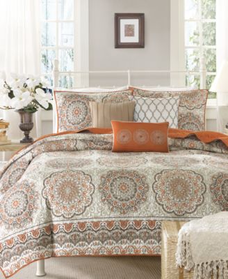 Madison Park Tangiers 6-Pc. Quilt Set, King/California King