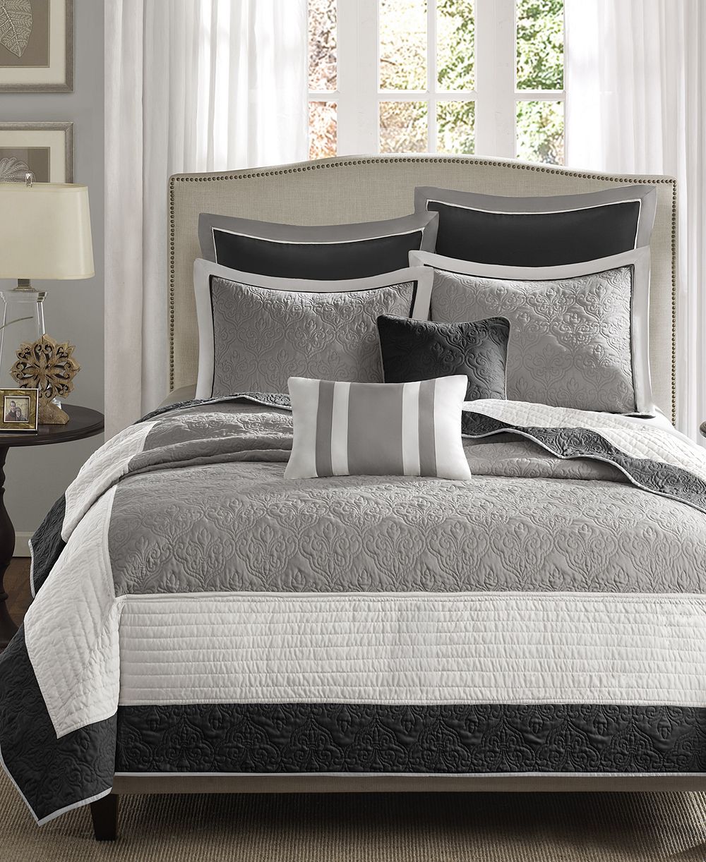 Madison Park Attingham Reversible 7-Pc. Quilt Set, King/California King