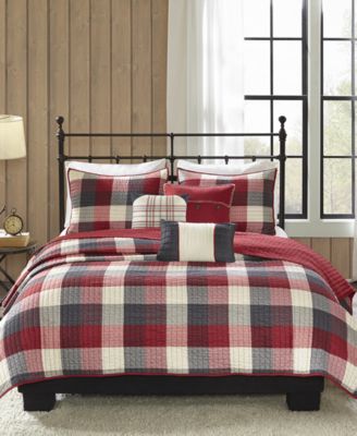Комплект из 6 предметов Madison Park Ridge Herringbone, King/California King