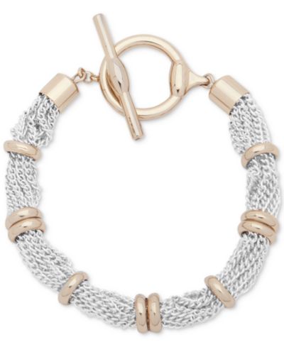 Браслет Lauren Ralph Lauren Two-Tone Multi-Row Toggle