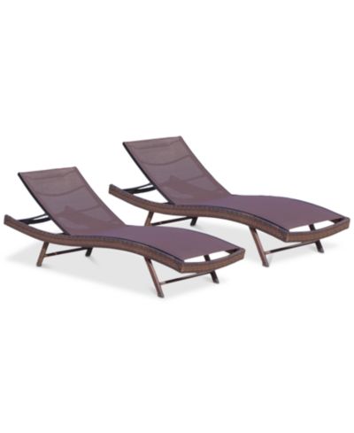 Шезлонг для отдыха Jordan Outdoor (Set Of 2)