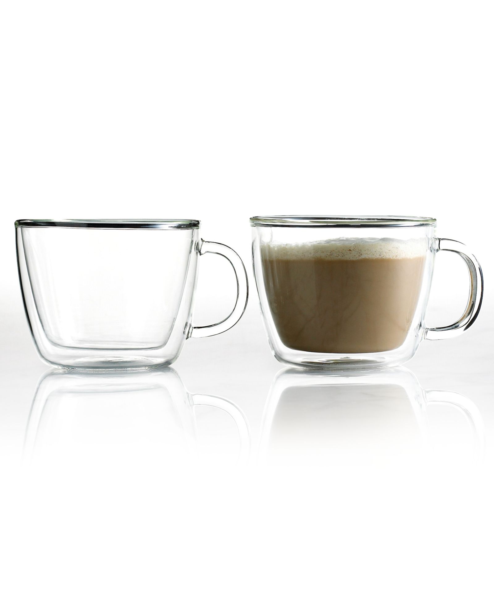 Набор из 2 чашек Bodum Bistro Cafe Double Walled 15 Oz.