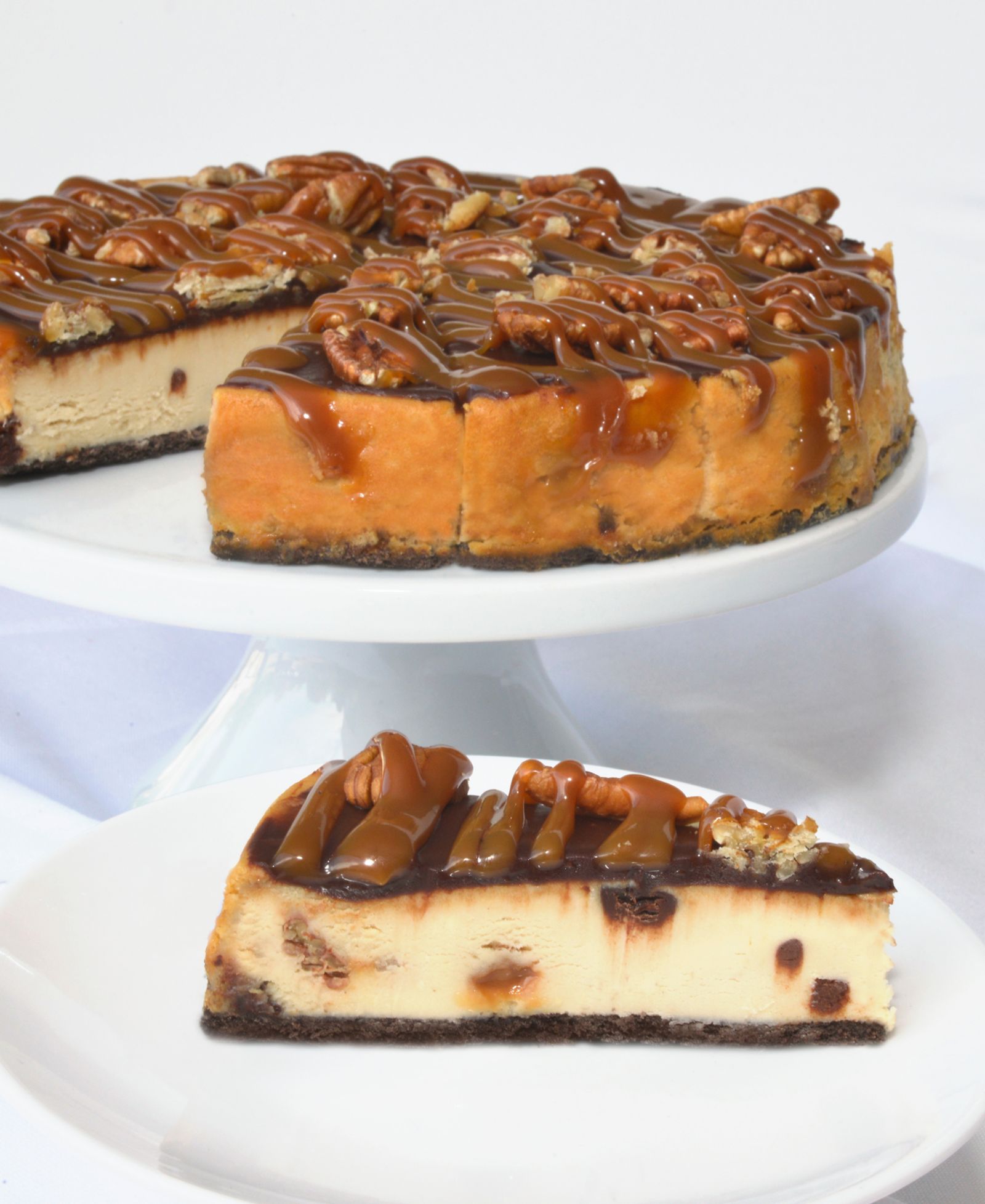 Eli's Cheesecake, чизкейк Turtle, 8"