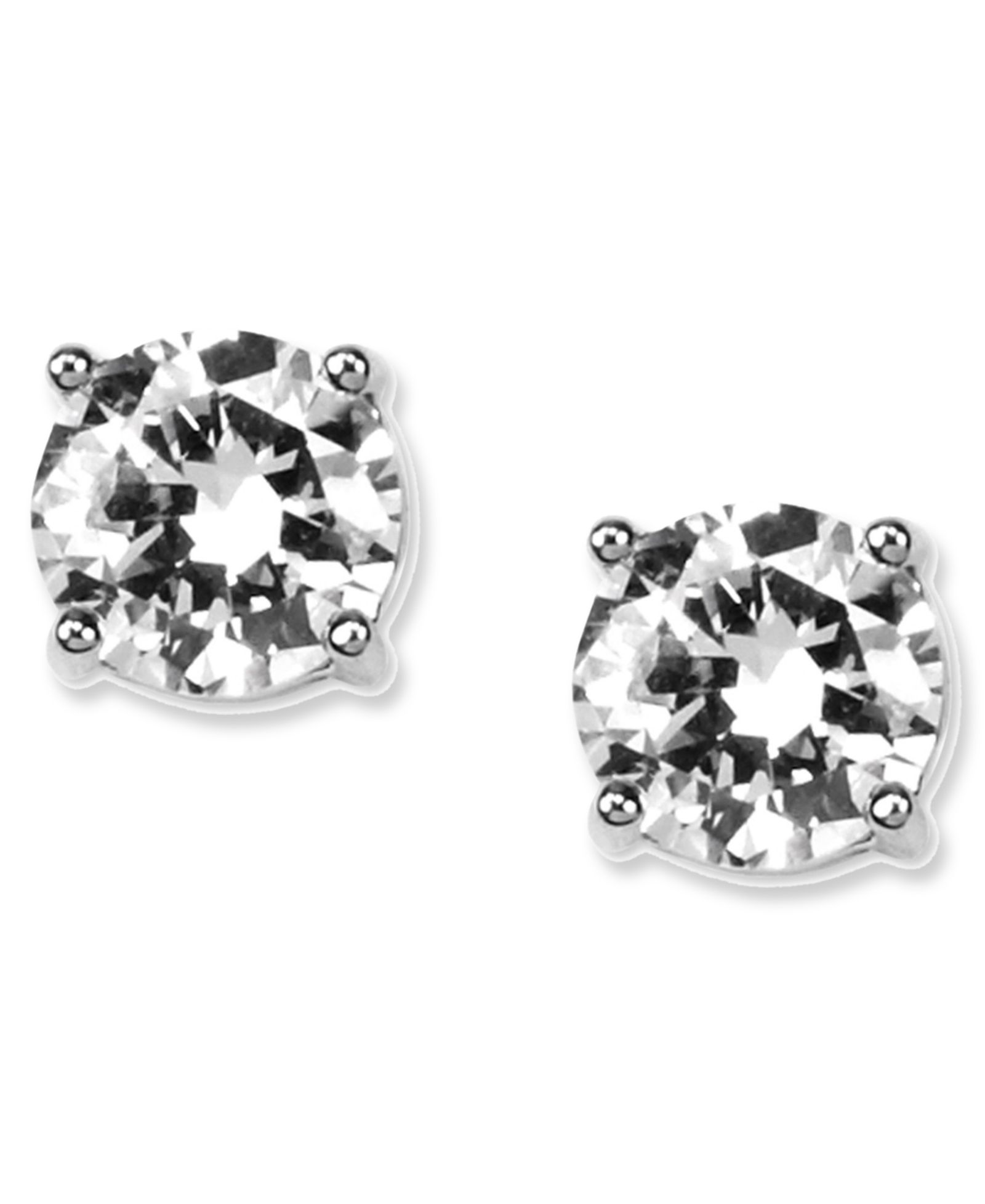 Givenchy серьги CZ Crystal Stud
