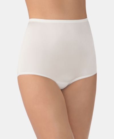 Женское нижнее белье Vanity Fair Lingerie Perfectly Yours Ravissant Nylon Full Briefs 15712, расширенная размерная сетка