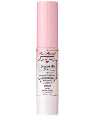 База и фиксирующий спрей Too Faced Travel-Size Hangover 3-In-1