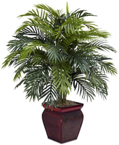 Декоративное растение Areca Palm от Nearly Natural с кашпо