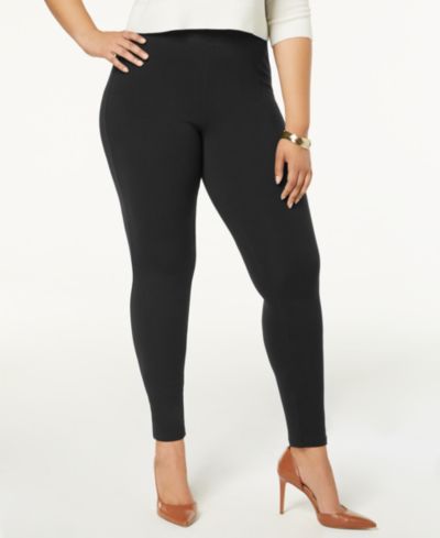 Женские хлопковые леггинсы HUE® Plus Size