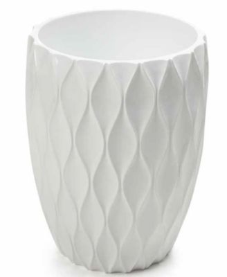 Roselli Trading Company Wave Wastebasket