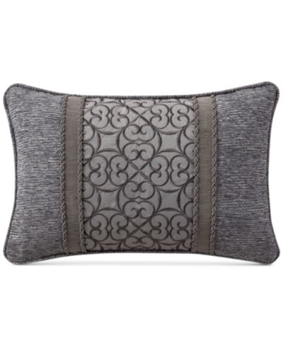 Декоративная наволочка Waterford Carrick Reversible 12" x 18" Embroidered Breakfast