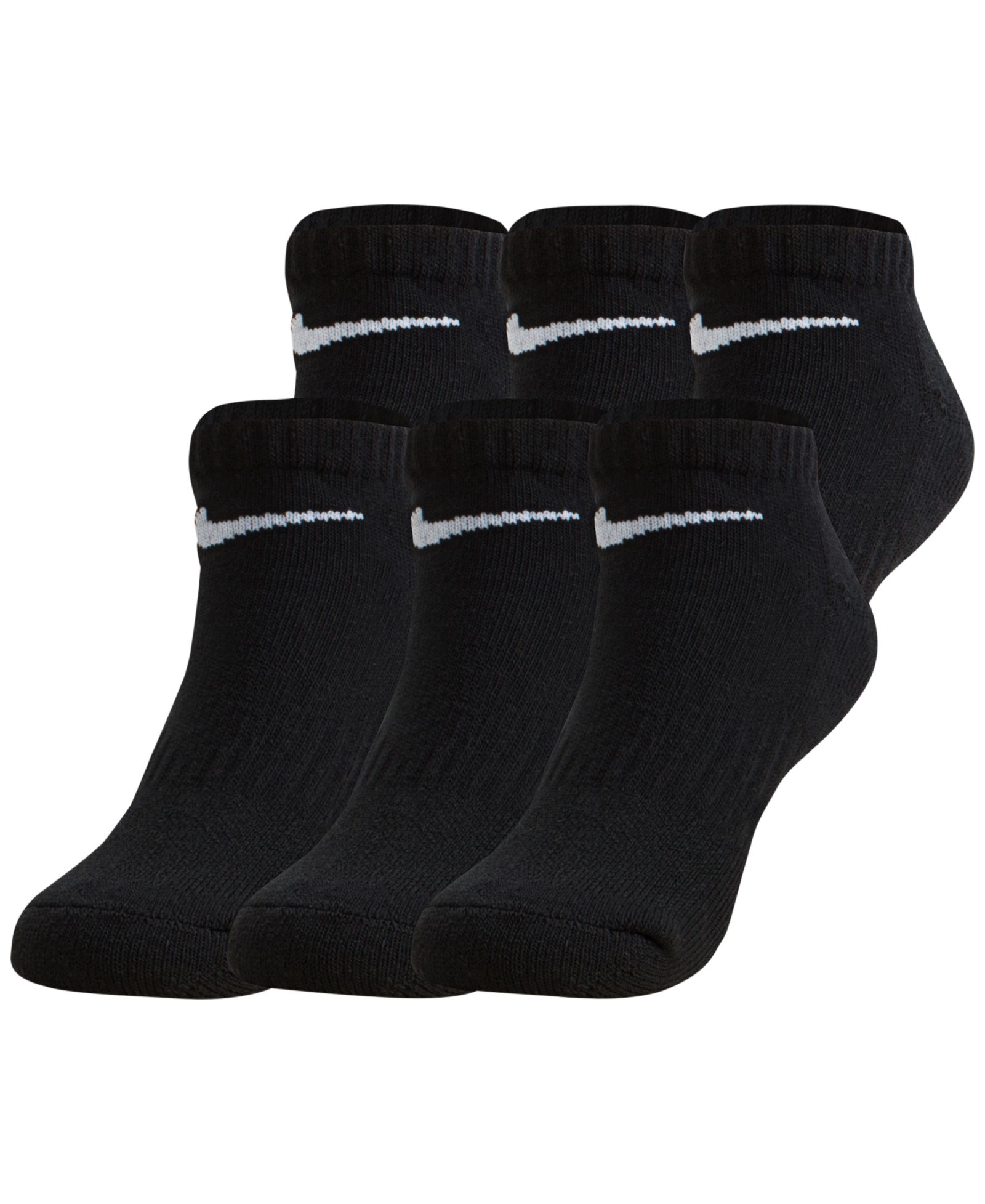 Nike Boys' and Girls' 4-5 No-Show Socks, 6-Pack