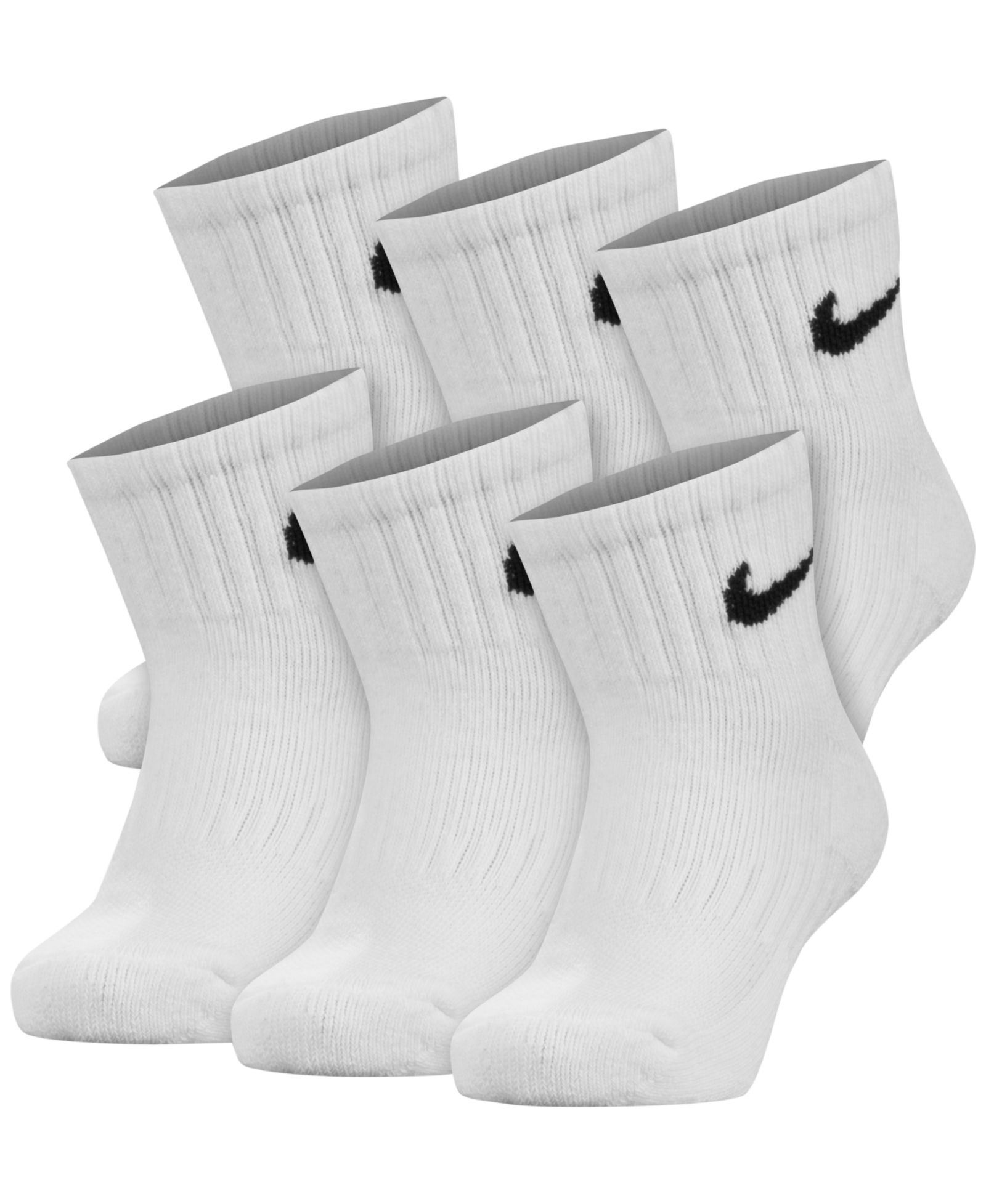 Носки Nike Boys' 4-7 Ankle, 6 пар